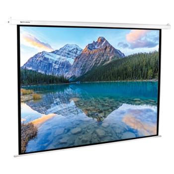 Экран проекционный настенный (180x240 см), матовый, электропривод, 4:3, BRAUBERG MOTO, 236734 - Премиум Сервис