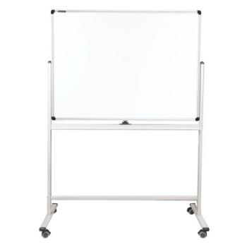 Доска магнитно-маркерная НА СТЕНДЕ 90х120 см, 2-сторонняя, ГАРАНТИЯ 10 ЛЕТ, BRAUBERG Premium, 236851 - Премиум Сервис