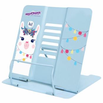 Подставка для книг и учебников ЮНЛАНДИЯ "Lama", регулируемый угол наклона, металл, 237576 - Премиум Сервис