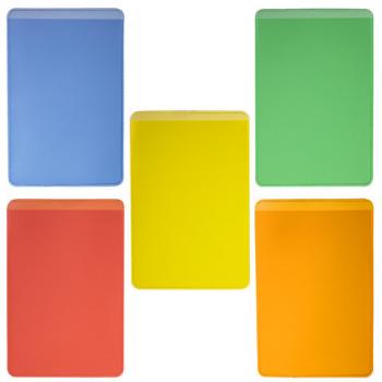 Обложка-карман для проездных документов, карт, пропусков, 100х65 мм, ПВХ, цвет ассорти, STAFF, 237589 - Премиум Сервис