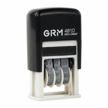 Датер-мини месяц цифрами, оттиск 20х3,8 мм синий, GRM 4810 BANK, 124131001 - Премиум Сервис
