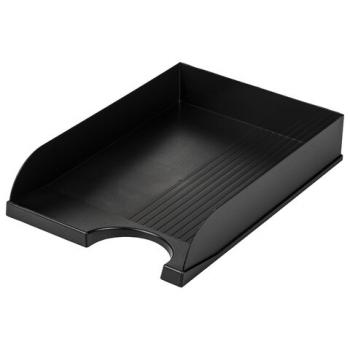 Лоток горизонтальный для бумаг BRAUBERG Standard, 350х253х65 мм, черный, 237947 - Премиум Сервис