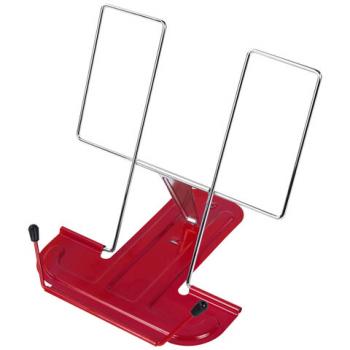 Подставка для книг и учебников металлическая, красная, BRAUBERG LINE, 237965 - Премиум Сервис