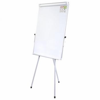 Доска-флипчарт магнитно-маркерная 70х100 см, тренога, регулируемая высота, STAFF, 238002 - Премиум Сервис