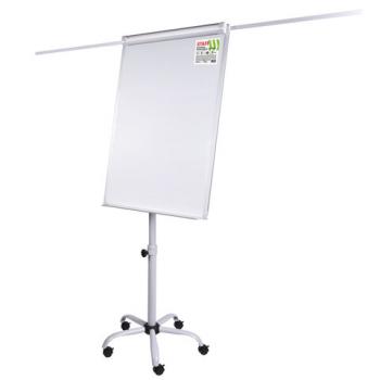 Доска-флипчарт с дополнительными держателями для бумаги, магнитно-маркерная, 70х100 см, пятилучие, STAFF, 238005 - Премиум Сервис