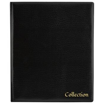 Альбом нумизмата без листов "OPTIMA", 230х270 мм, на кольцах, ПВХ, черный, STAFF, 238076 - Премиум Сервис