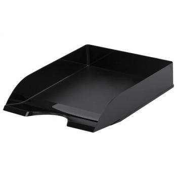 Лоток горизонтальный для бумаг BRAUBERG ORIGINAL, 315х250х60 мм, черный, 238104, ЛТ651 - Премиум Сервис