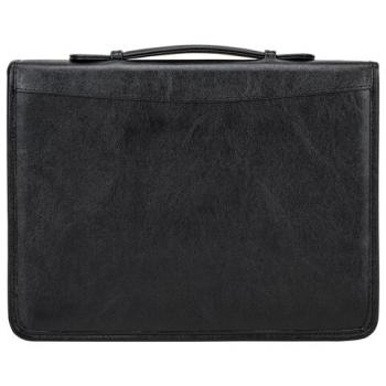 Папка из кожзаменителя на молнии с ручкой, 8-013 - Премиум Сервис