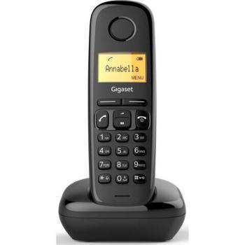 Радиотелефон GIGASET A170, память 50 номеров, АОН, повтор, часы, черный, S30852H2802S301 - Премиум Сервис
