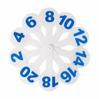 Веер-касса (цифры от 1 до 20) ЮНЛАНДИЯ, 270431 - Премиум Сервис