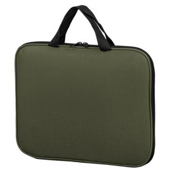 Папка на молнии с ручками STAFF EVERYDAY, А4, полиэстер, хаки, 270737 - Премиум Сервис