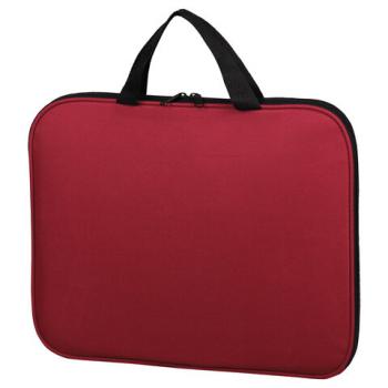 Папка на молнии с ручками STAFF EVERYDAY, А4, полиэстер, бордовая, 270738 - Премиум Сервис