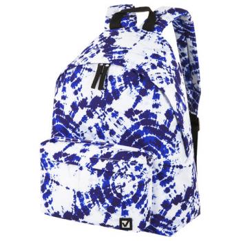 Рюкзак BRAUBERG универсальный, сити-формат, "Tie-dye", 20 литров, 41х32х14 см, 270792 - Премиум Сервис