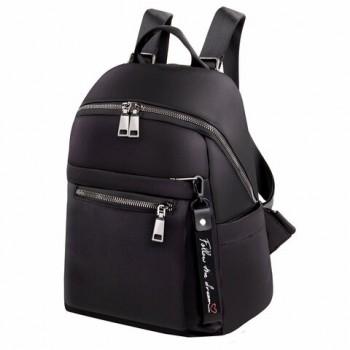 Рюкзак BRAUBERG PODIUM женский, нейлон, черный, 32х26х15 см, 270815 - Премиум Сервис