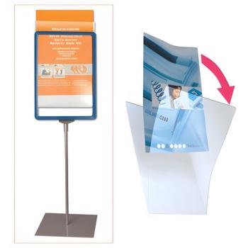 Экран защитный для рамки POS ФОРМАТА А4 (код 290250, 290251, 290252, 290253), прозрачный, 290262 - Премиум Сервис