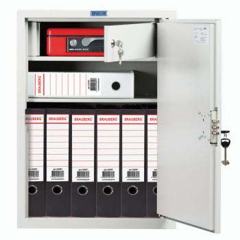 Шкаф металлический для документов AIKO "SL-65Т" светло-серый, 630х460х340 мм, 17 кг - Премиум Сервис