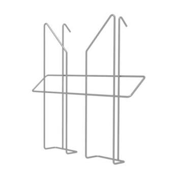 Лоток навесной для стоек ПАРУС, А4, 220х225х50 мм, проволочный, хром, 290445 - Премиум Сервис