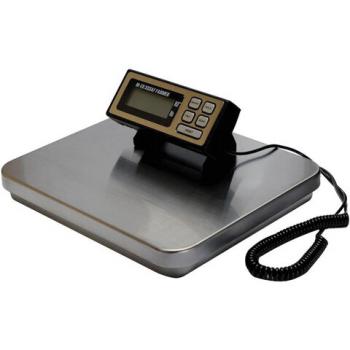 Весы напольные MERTECH M-ER 333BF-150.50/100 LCD (0,4-150 кг), дискретность 50 г, платформа 355x405 мм, переносной дисплей, 3082 - Премиум Сервис