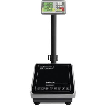 Весы напольные MERTECH M-ER 335ACL-150.20 LCD (0,4-150 кг) дискретность 20 г, платформа 600x460 мм, со стойкой, 3117 - Премиум Сервис