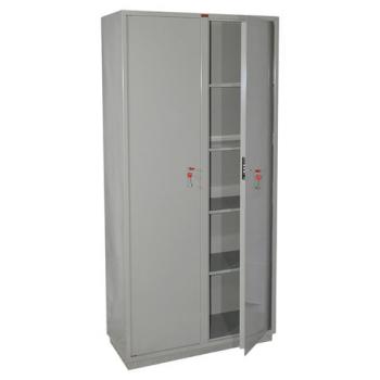 Шкаф металлический для документов КБС-10, (1850х880х390 мм; 90 кг), 2 отделения, сварной - Премиум Сервис