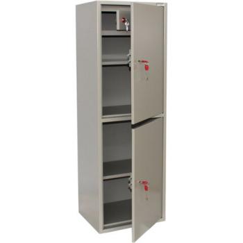 Шкаф металлический для документов BRABIX "KBS-023Т", 1253х420х350 мм, 27,5 кг, 2 отделения, сварной, 291155 - Премиум Сервис