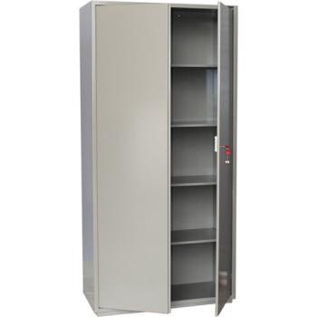 Шкаф металлический для документов BRABIX "KBS-10", 1803х880х390 мм, 77 кг, 2 отделения, сварной, 291159 - Премиум Сервис