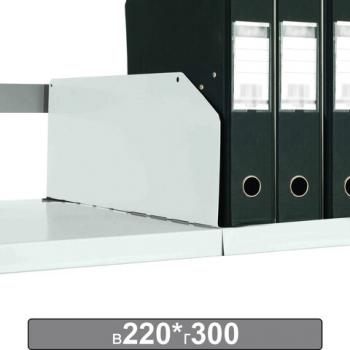 Разделитель к металлическому стеллажу, 300х220 мм, КОМПЛЕКТ 20 шт., К24199510303 - Премиум Сервис