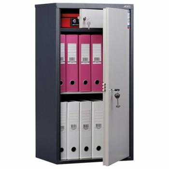 Шкаф металлический для документов AIKO "SL-87Т" ГРАФИТ, 870х460х340 мм, 21 кг, S10799090502 - Премиум Сервис