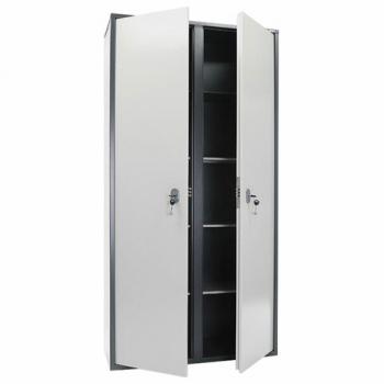 Шкаф металлический для документов AIKO "SL-185/2" ГРАФИТ, 1800х920х340 мм, 85 кг, S10799182002 - Премиум Сервис