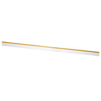 Ценникодержатели полочные самоклеящиеся прозрачные 1250 мм, КОМПЛЕКТ 10 шт., DBR39, 197302 - Премиум Сервис