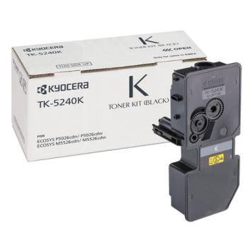 Тонер-картридж KYOCERA (TK-5240K) P5026cdn/w/M5526cdn/w, ресурс 4000 стр., цвет черный, оригинальный, 1T02R70NL0 - Премиум Сервис