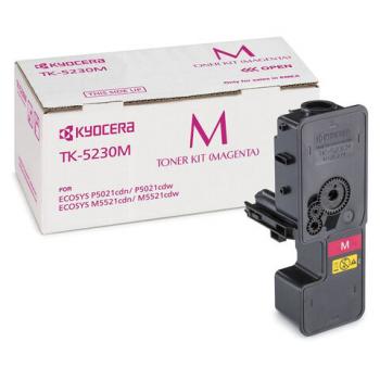 Тонер-картридж KYOCERA (TK-5230M) ECOSYS P5021cdn/cdw/M5521cdn/cdw, пурпурный, ресурс 2200 стр., оригинальный, 1T02R9BNL0 - Премиум Сервис