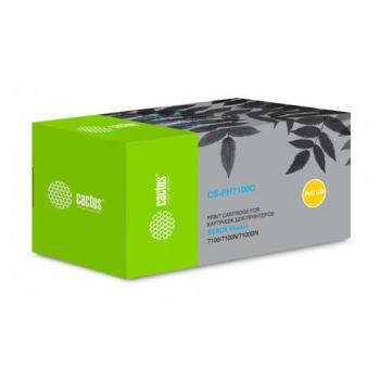 Тонер-картридж CACTUS (CS-PH7100C) для XEROX Phaser 7100, голубой, ресурс 4500 стр. - Премиум Сервис