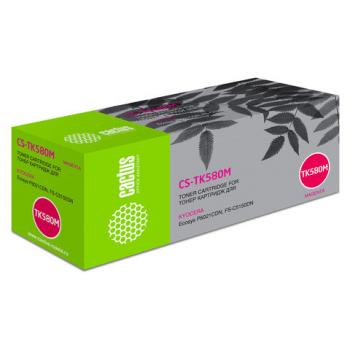 Тонер-картридж CACTUS (CS-TK580M) для KYOCERA FS-C5150DN/P6021CDN, пурпурный, ресурс 2800 стр. - Премиум Сервис