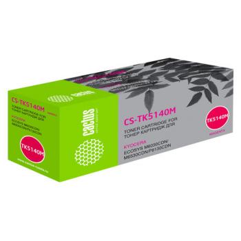 Тонер-картридж CACTUS (CS-TK5140M) для KYOCERA Ecosys M6030cdn/M6530cdn, пурпурный, ресурс 5000 стр. - Премиум Сервис