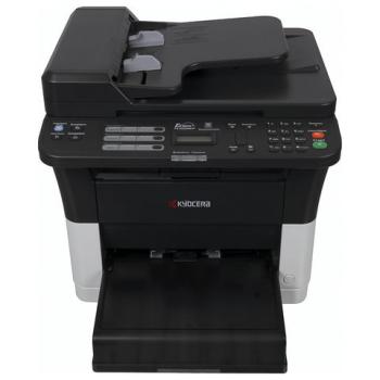 МФУ лазерное KYOCERA FS-1025MFP "3 в 1", А4, 25 стр./мин., 20000 стр./мес., ДУПЛЕКС, АПД, сетевая карта, 1102M63RU2 - Премиум Сервис