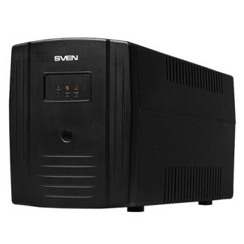 Источник бесперебойного питания SVEN Pro 1000, 1000VA (720W), 3 евророзетки, 2 розетки RJ45, SV-013868 - Премиум Сервис