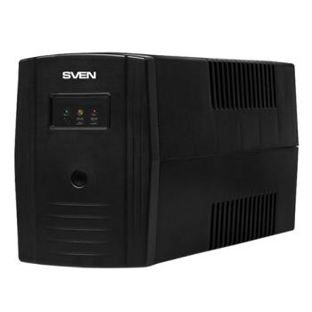 Источник бесперебойного питания SVEN Pro 600, 600VA (360W), 2 евророзетки, SV-013837 - Премиум Сервис