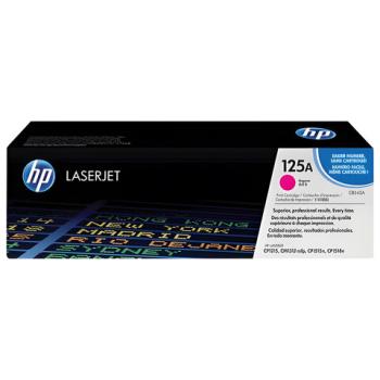 Картридж лазерный HP (CB543A) ColorLJ CP1215/CP1515N и др, №125A, пурпурный, оригинальный, ресурс 1400 страниц - Премиум Сервис