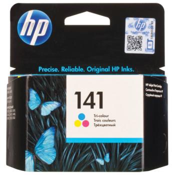Картридж струйный HP (CB337HE) DJ C4283/C5283/D5363/Officejet J5783 и др, №141, цветной, оригинальный - Премиум Сервис