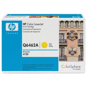 Картридж лазерный HP (Q6462A) ColorLaserJet CM4730, желтый, оригинальный, ресурс 12000 стр. - Премиум Сервис