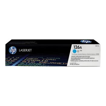 Картридж лазерный HP (CE311A) CLJ CP1025/CP1025NW, №126A, голубой, оригинальный, ресурс 1000 страниц - Премиум Сервис