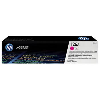 Картридж лазерный HP (CE313A) CLJ CP1025/CP1025NW, №126A, пурпурный, оригинальный, ресурс 1000 страниц - Премиум Сервис