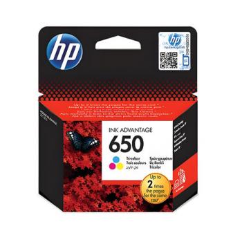 Картридж струйный HP (CZ102AE) Deskjet Ink Advantage 2515/2516 №650, цветной, оригинальный - Премиум Сервис