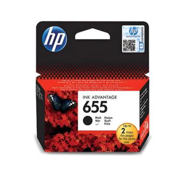 Картридж струйный HP (CZ109AE) Deskjet Ink Advantage 3525/5525/4515/4525 №655, черный, оригинальный - Премиум Сервис