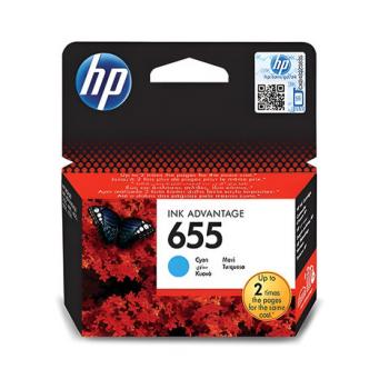 Картридж струйный HP (CZ110AE) Deskjet Ink Advantage 3525/5525/4515/4525 №655, голубой, оригинальный - Премиум Сервис
