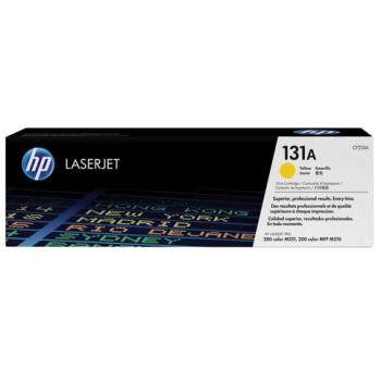 Картридж лазерный HP (CF212A) CLJ Pro 200 M276n/M276nw, №131A, желтый, оригинальный, ресурс 1800 страниц - Премиум Сервис