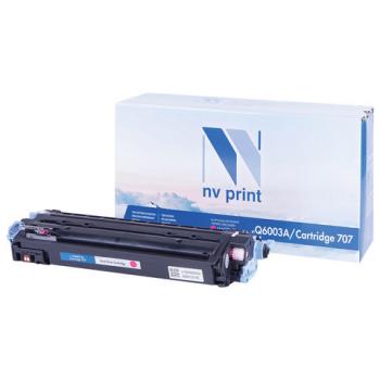 Картридж лазерный NV PRINT (NV-Q6003A) для HP ColorLaserJet CM1015/2600, пурпурный, ресурс 2000 стр. - Премиум Сервис