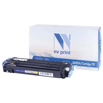Картридж лазерный NV PRINT (NV-Q6002A) для HP ColorLaserJet CM1015/2600, желтый, ресурс 2000 стр. - Премиум Сервис
