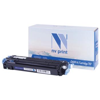 Картридж лазерный NV PRINT (NV-Q6001A) для HP ColorLaserJet CM1015/2600, голубой, ресурс 2000 стр. - Премиум Сервис